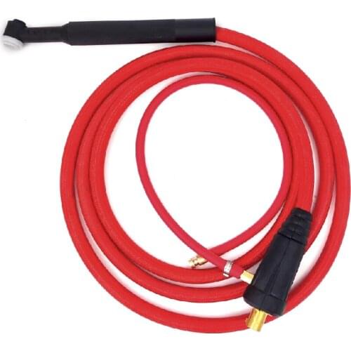 WP-9 Red Hose Cable Wires TIG Weldings Torch Quick Connector TIG Weldings Torch TIG Weldings Torch Tool Welding Accessories