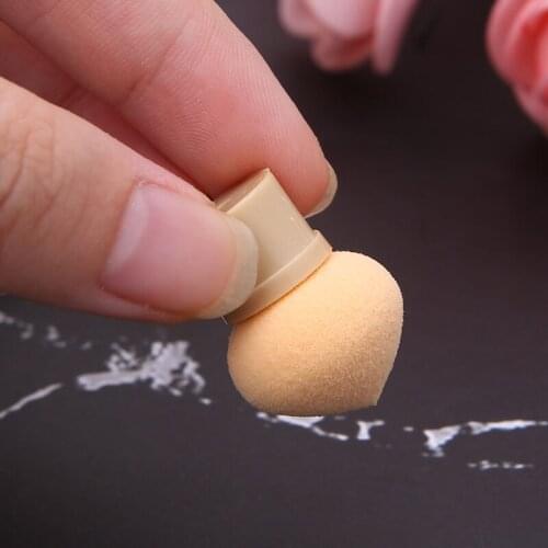 Y1UF 6PCS Sponge Heads Powder Brush Shade Gradient Pen Manicure Nail Art Tool