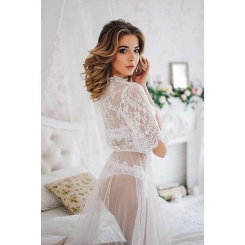 White Sexy Maternity Dresses For Photo Shoot Lace Fancy Pregnancy Dress Tulle Maxi Gown For Pregnant Women Long Photography Prop