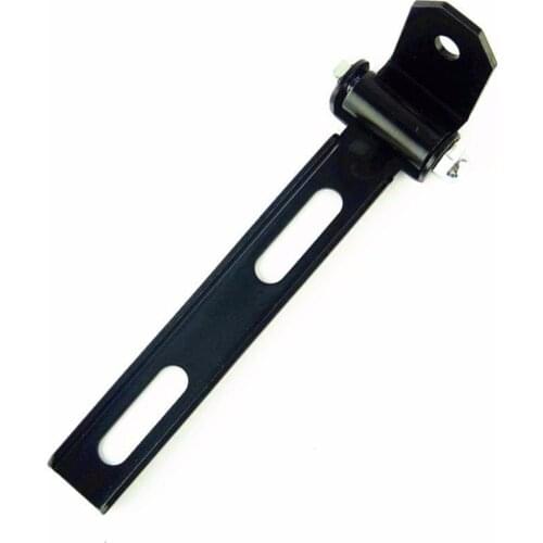 Black Solo Seat Mount Kit Front Bar w/ Swivel Bracket For Harley Chopper Bobber