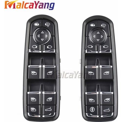 Electric Power Master Window Rearview Mirror Control Switch 7PP959858M 7PP959858A For Porsche Panamera Cayenne Macan 2011 - 2017