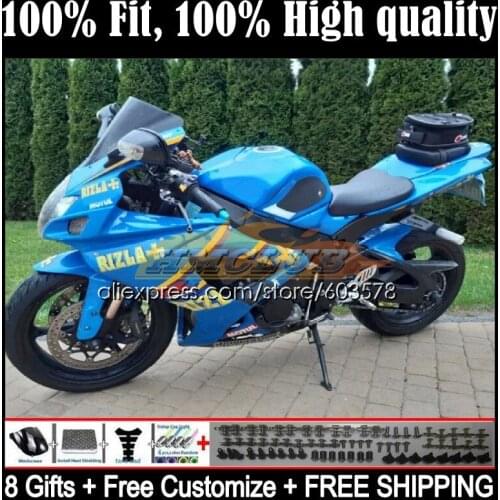 Injection For SUZUKI GSXR 600 750 CC GSXR-750 K6 750CC 5CL.173 GSXR750 GSXR-600 06 07 GSXR600 2006 2007 OEM Fairing light blue