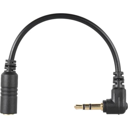 Smartphone Microphone Adapter Cable Cellphone Microphone &Mic to PC Computer DSLR Camera Adapter Smartphone