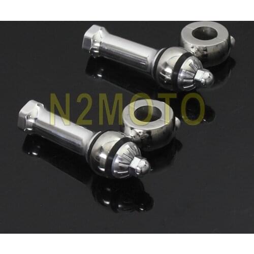 Old School Classic Spear 1" 7/8" Handlebar Riser 3.5" Rise Dog Bone Offset Riser Bar Clamp for Harley Touring Dyna Sportster