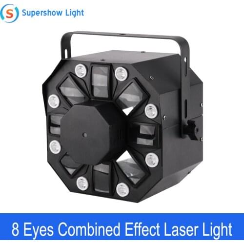 Combined Effect Laser Light LED Colony Stage Light R G LASER DJ Disco Party Light