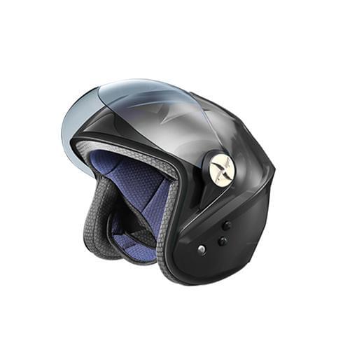 Summer Cooling Fan Helmet Motorcycle Solar Power Bluetooth Smart Helmet Cycling Casco Moto Casque Moto Motocross Cascos