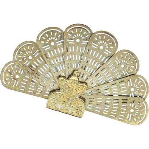 Dollhouse Miniatures 1:12 Scale Metal Fireplace Fan Cover Model