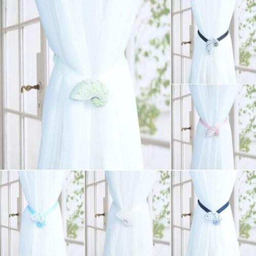 Seashell Conch Magnetic Curtain Buckle Tieback Holder Clip Bedroom Balcony Decor