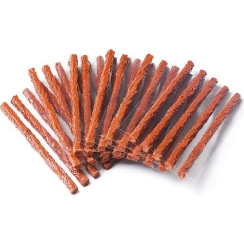 Tire Repair Strings Rubber Strips,Tire Repair Plugs Self Vulcanizing Tire Repair Tool Kit for Bike Cars(60Pcs)