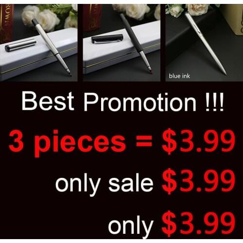 School ball pen metal material student stationery signature roller pen office school vendor promotion