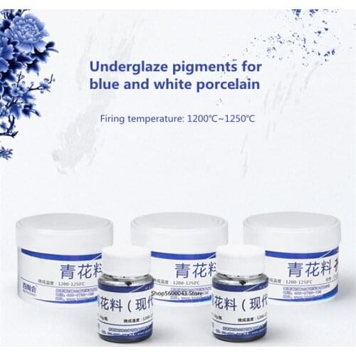 Blue Underglaze Ceramic Pigment Jingdezhen Blue and White Porcelain Painting Concentrated Pigment Pottery Coloring Pigment
