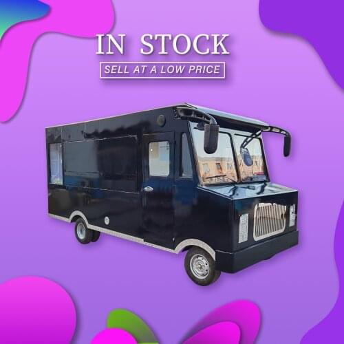 IN STOCK Vintage Ice Cream Trucks Catering Trailer Food Truck Electric Mobile Food Truck Trailer Hot Dog Cart Portable Van