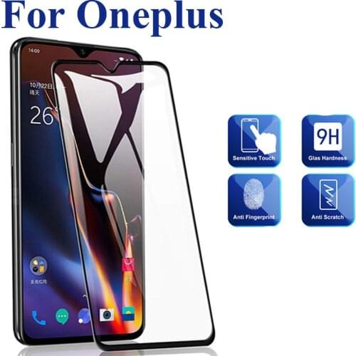 Full Cover Tempered Glass For Oneplus Nord N10 N100 For Oneplus 9 9R 8T 7 7T 6 6T 5 5T 3T Protective Film Phone Screen Protector