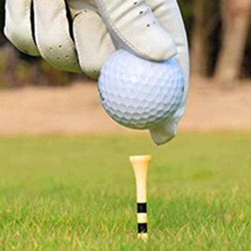 100Pcs Golf Tees Sturdy Unbreakable Plastic Professional Golf Ball Stand Training Aid Tool