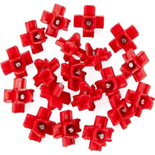 Hot 100Pcs Horizontal Side Mount Automatic Poultry Nipples Clean Drinker Waterer for Chicken