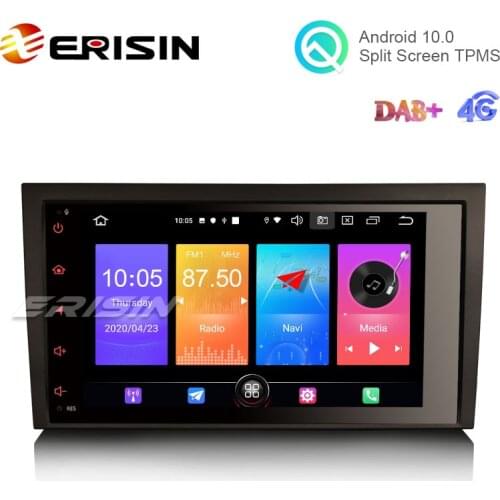 Erisin ES2778A 8" Android 10.0 Car Stereo GPS Carplay+ DAB+ 4G for Audi A4 S4 SEAT EXEO