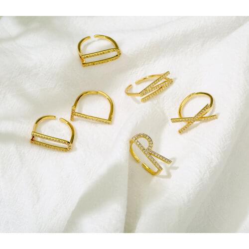 HECHENG,DIY Name 26-Letters Rings,For Women Adjustable Ring Alphabet Letter Initial Finger Accessoriese