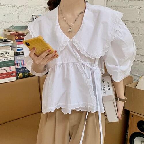 HIKOSAKA Womens White Shirts