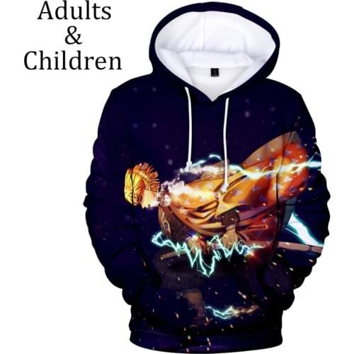 Autumn Ghost Blade 3D Hoodies Men Women Sweatshirts Fashion Hoodie Pullovers 3D Demon Slayer Hoodies Kids Hoodies Print Casual