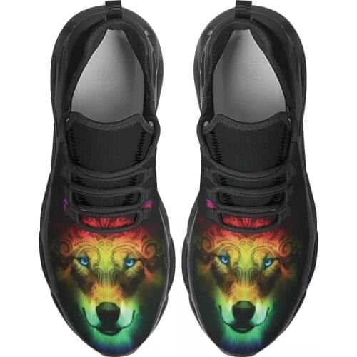 Private Custom Men 3D Print Sneakers Casual Flat Shoes Breathable Cozy Mesh Knitting Sneakers Fashion Universal Lace Up Shoes