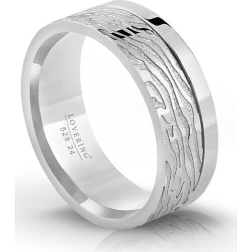 Lvr528 Steel Wedding Ring
