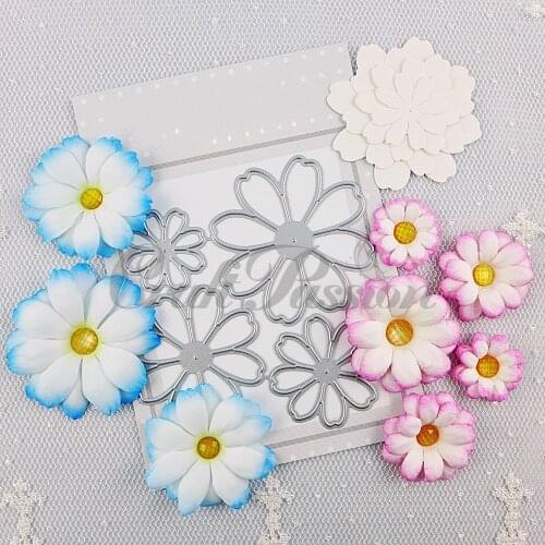 Mmao Crafts Metal Steel Cutting Dies New Flower decoration Stencil For DIY Scrapbooking Paper/photo Cards Embossing Dies