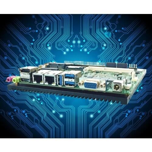 Supports I5 Processor Fanless industrial motherboard onboard I5 2430M+2Gb memory