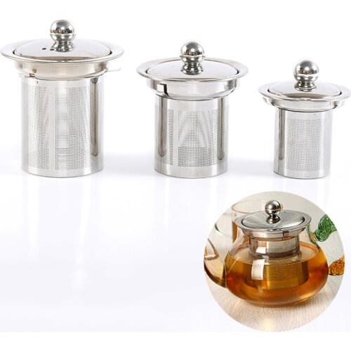 1x 304 Stainless Steel Mesh Tea Infuser Cup Strainer Loose Tea Leaf Filter Sieve