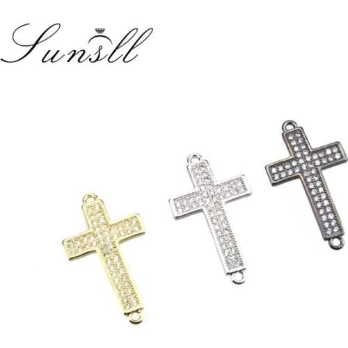 SUNSLL New Arrival Gold/Black/Silver Copper White Cubic Zirconia Tiny Simple Bracelet Accessories Jewelry for Women/Men Gift