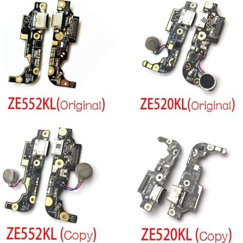USB Micro Charger Charging Port Dock Connector Microphone Board Flex Cable For Asus Zenfone 3 ZE520KL ZE552KL