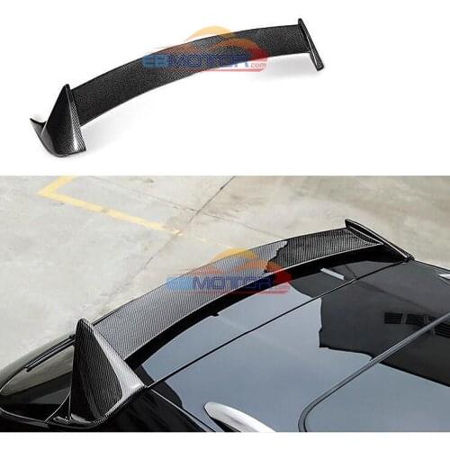 Real carbon fiber rear spoiler roof spoiler rear wing For Porsche Cayenne 958 2015+ T073