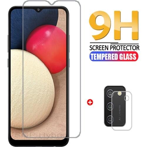 Camera Protective Glass For Samsung Galaxy A02S Glass 2020 On Galaxy A02S Screen Protector Phone Film For Samsung A 02 A02 S 02S