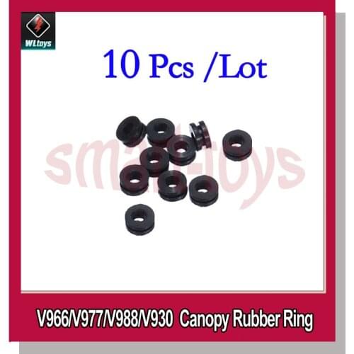 10Pcs WLtoys V966 V977 V988 V930 V911-pro K110 K120 RC Helicopter Part Canopy Rubber Ring