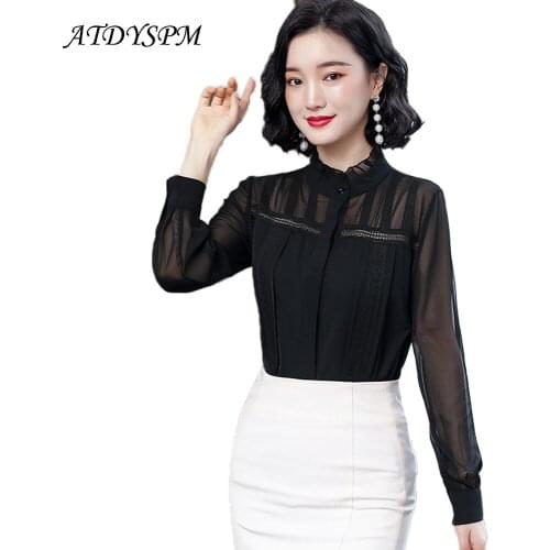 Классические блузки ATDYSPM China At AliExpress
