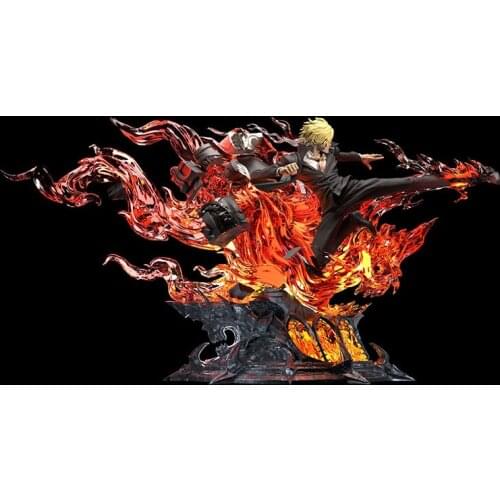 Big Gecko Sanji GK 1/4 Limited Custom Statue With Light Model Figure