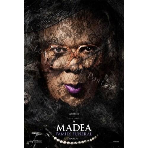D0958 A Madea Family Funeral Movie Silk Fabric Poster Art Decor Indoor Painting Gift
