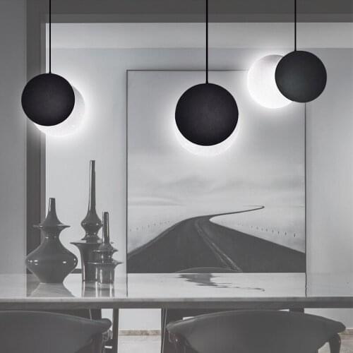 Nordic creative led aluminum biscuit chandelier post-modern bar bedroom restaurant decorative light cosmos lights free shipping