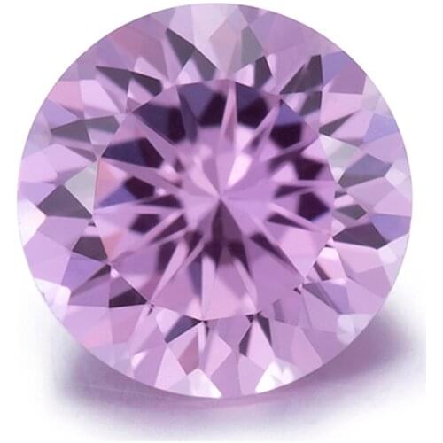 Lab Created Pink Sapphire Stone Czochralski Method 7