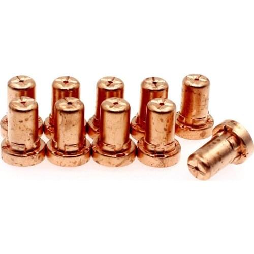 Tip Extended 18866L Plasma Cutting Consumables 30A for PT-31 CUT-50 LG-40 Torch 1.0mm 0.039'' 10pcs