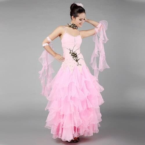 Mermaid Ballroom Dance Dress for Stage Competition Modern Waltz Waltz Tango Spanish Dance Dress Vestido Dance Costume 89
