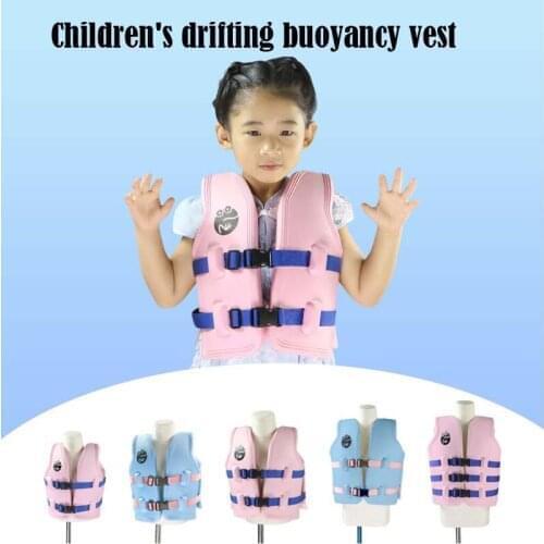 Drifting Buoyancy Vest Childrens Drowning Prevention Floating Swimming Training Foam Vest Life Jacket Fishing Vest
