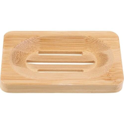 Natural Wood Shower Soap Tray Dish Storage Holder Plate Bathroom Soap Water Filter Dishes Case Container
