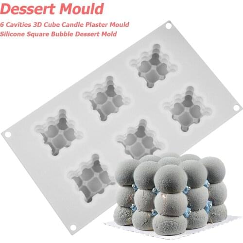 3D Silicone Mold DIY Candles Mould Soy Wax Candle Mold Aromatherapy Plaster Candle Handmade Soy Candles Aroma Wax Soap Molds