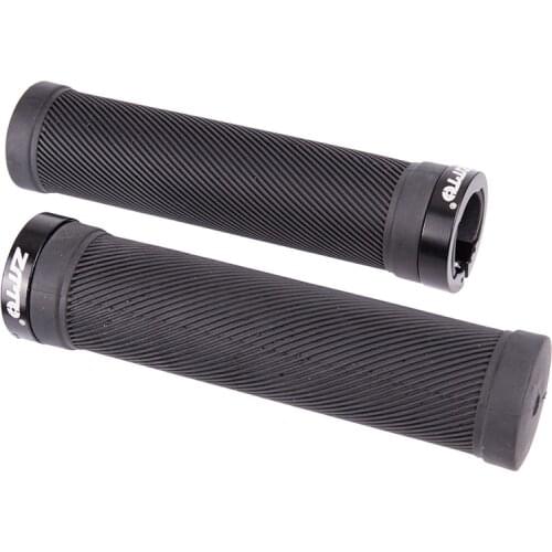 Bicycle Handlebar Grips Fixed Gear Lockable Anti-Slip Shock-Proof Lock-on Rubber Road Mountain Bike Grips Bicycle Parts
