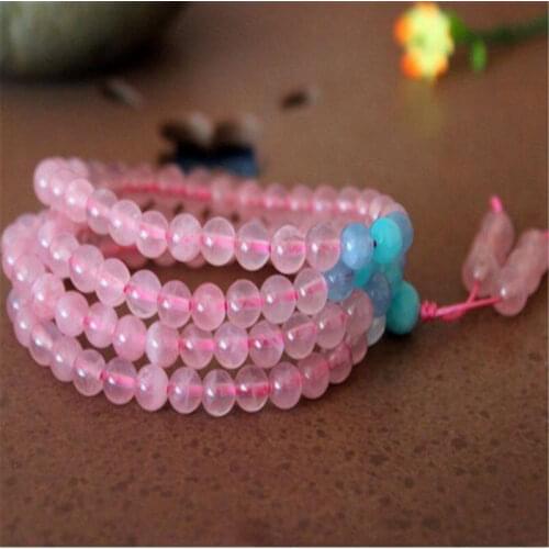 Wholesale 6mm Loose Round Beads Jewelry Fashion Bracelet For Women Genuine Natural Quartz Crystal Love DIY Charm Bracelet