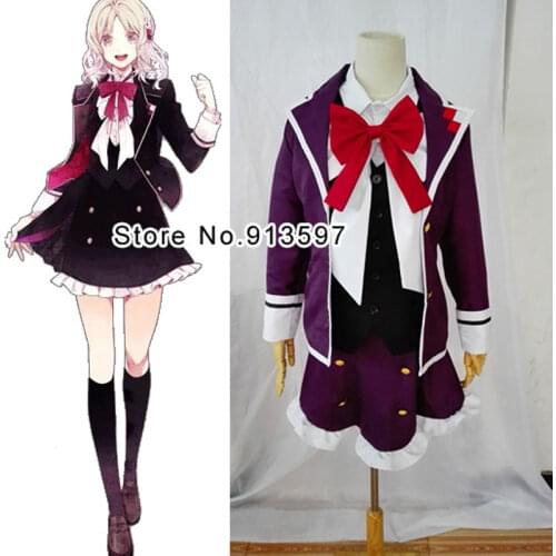 Anime Diabolik Lovers Komori Yui Cosplay Costume