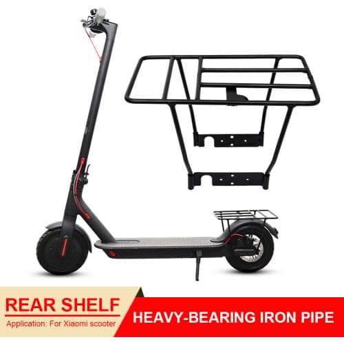 For Xiaomi Mijia M365 Pro Scooter Cargo Rear Rack Storage Shelf Universal Luggage Carrier Rack Saddle Bags Holder Stand Support