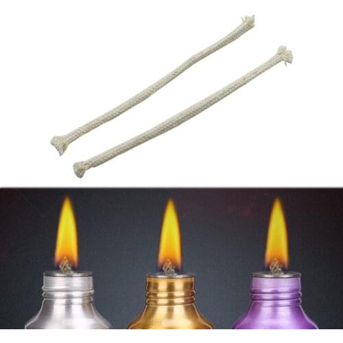 17cm Cotton Wick Alcohol Lamps Wick Kerosene Lamps Candle Burner Wick Chemical Laboratory Supplies Teaching Equipment 10 Pcs