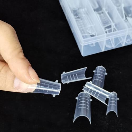120Pcs Nail Extension Forms 12 size Quick Building Uv Gel Mold DIY Art Extension Nail Upper Forms