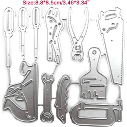 Tools Metal Cutting Dies Stencil DIY Scrapbooking Album Paper Card Template Mold Embossing Craft Decoration